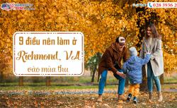 9 điều nên làm ở Richmond, VA vào mùa thu